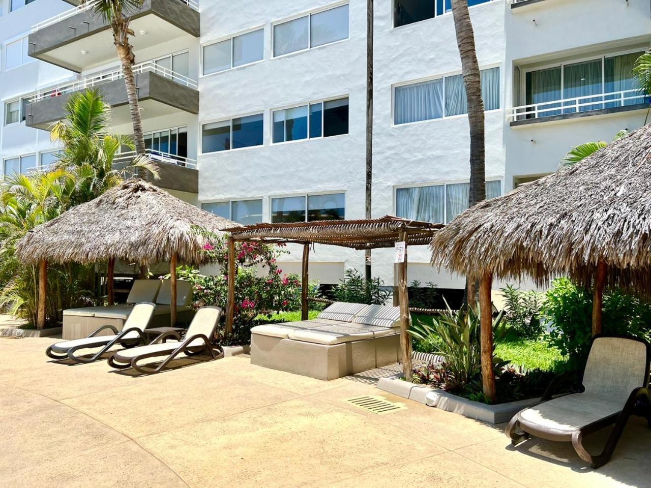 A Pie De Playa Con Alberca Jacuzzi Vista Al Mar Apartment Mazatlan Exterior photo
